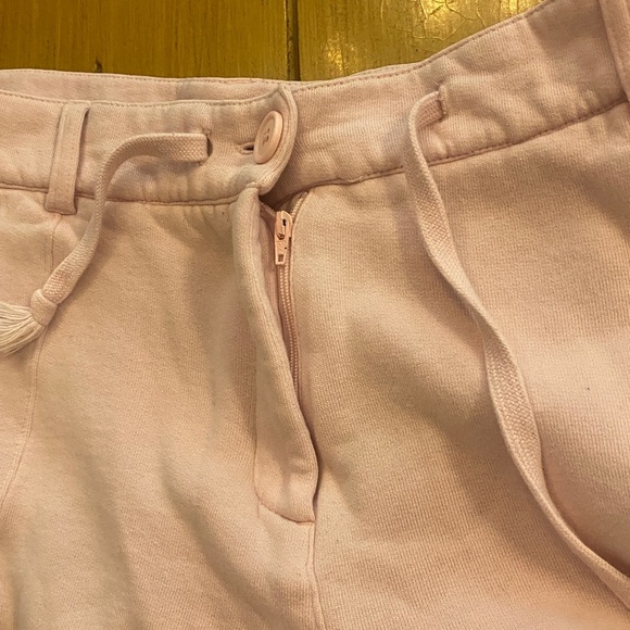 Helmut Lang Women’s Pink Shorts Drawstring zipper pockets size 10 - Picture 15 of 16
